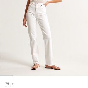 Abercrombie & Fitch 90s straight ultra high rise